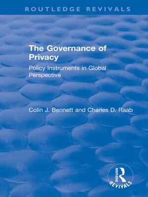 cover image of The Governance of Privacy